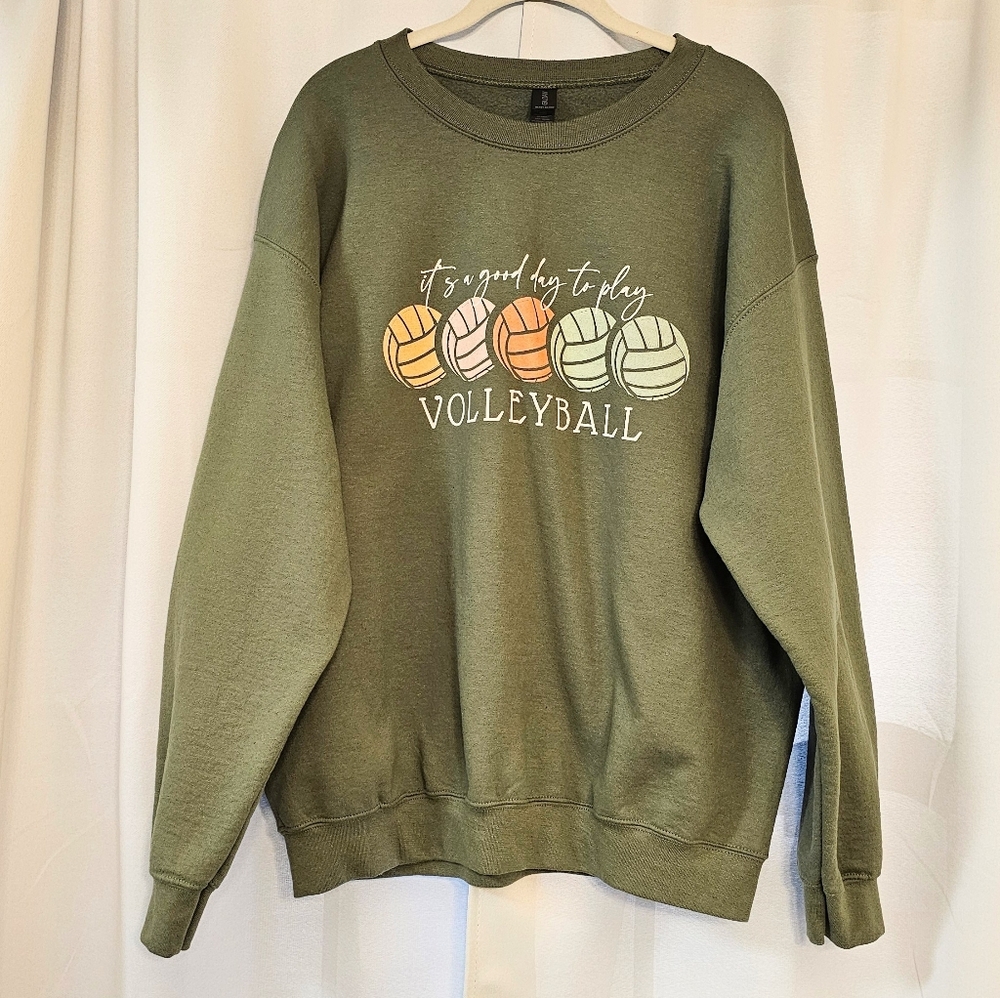 Volleyball Heavy Blend Sweatshirt